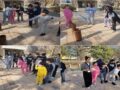 전통놀이수업-투호던지기