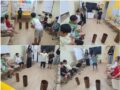 전통놀이수업-투호던지기